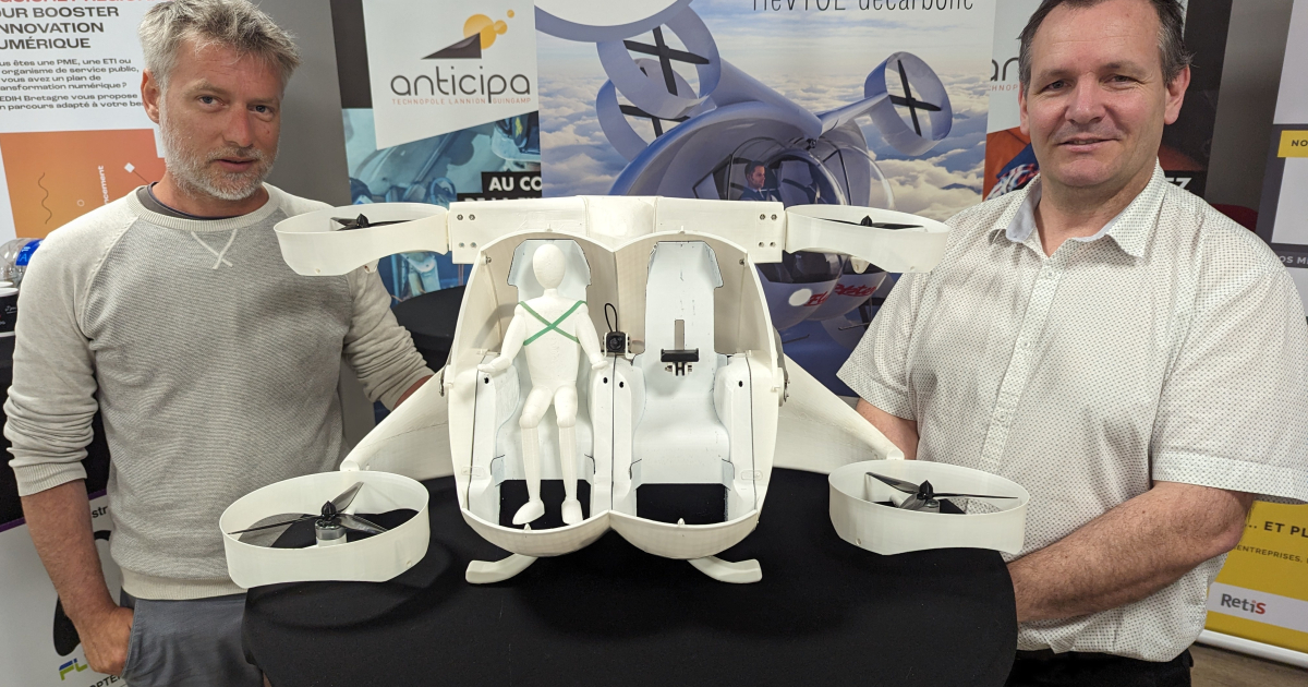 , Flycopter Project lève des fonds pour son véhicule volant bi-place à décollage vertical